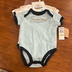 Timberland Bodysuit X 3 one piece Infant Baby Boys Girls 3-6 Months